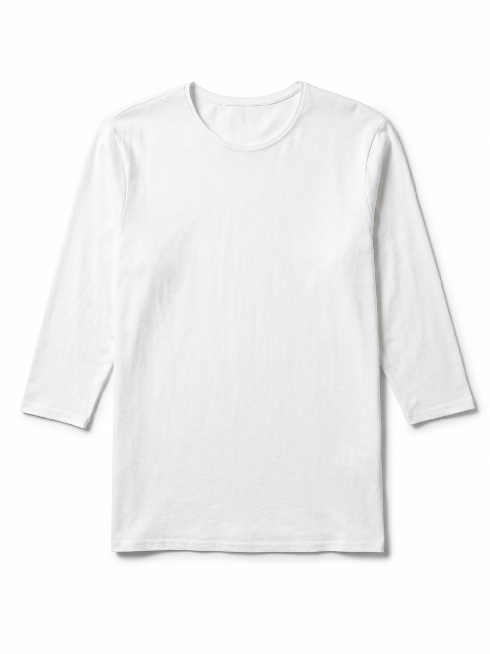 4/$20 Vintage Units White 3/4 Sleeve Tunic Top Made USA Large - Picture 2 of 4